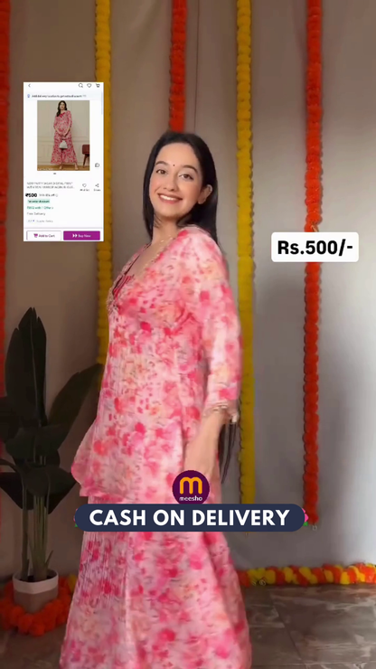 Women Embellished Kurta Set with Dupatta