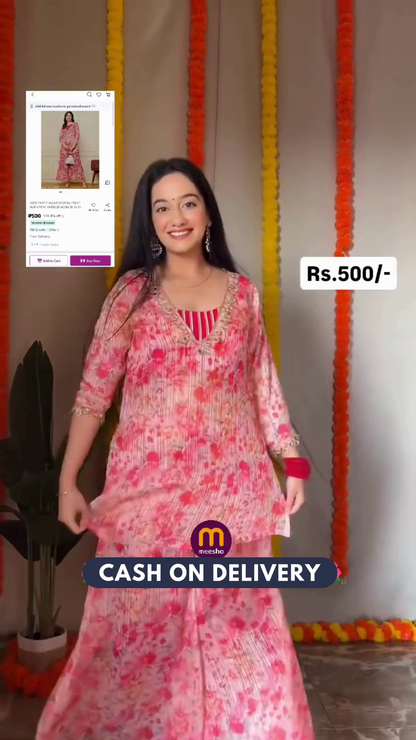 Women Embellished Kurta Set with Dupatta