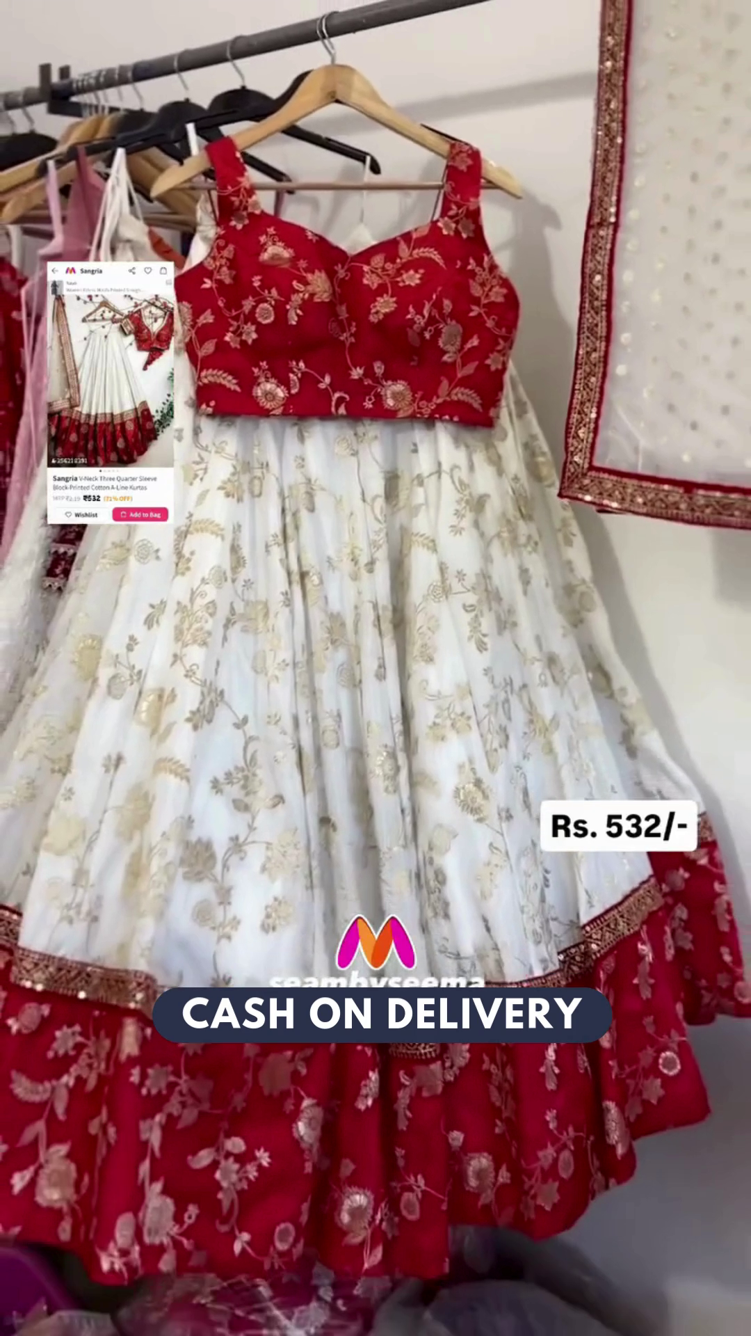 Jequard Lehenga Choli - Sequence Work with Net Dupatta