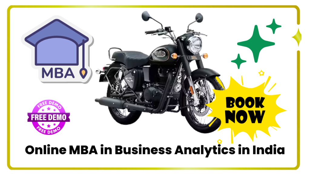Online MBA in Business Analytics in India